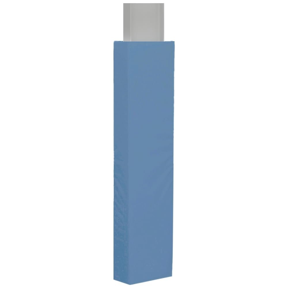 We Pad It Safety Pole Pad, for Square Pole Only, 4 FT Tall, 2 Thick Foam, Weatherproof, UV-Resistant, Hook/Loop Closure