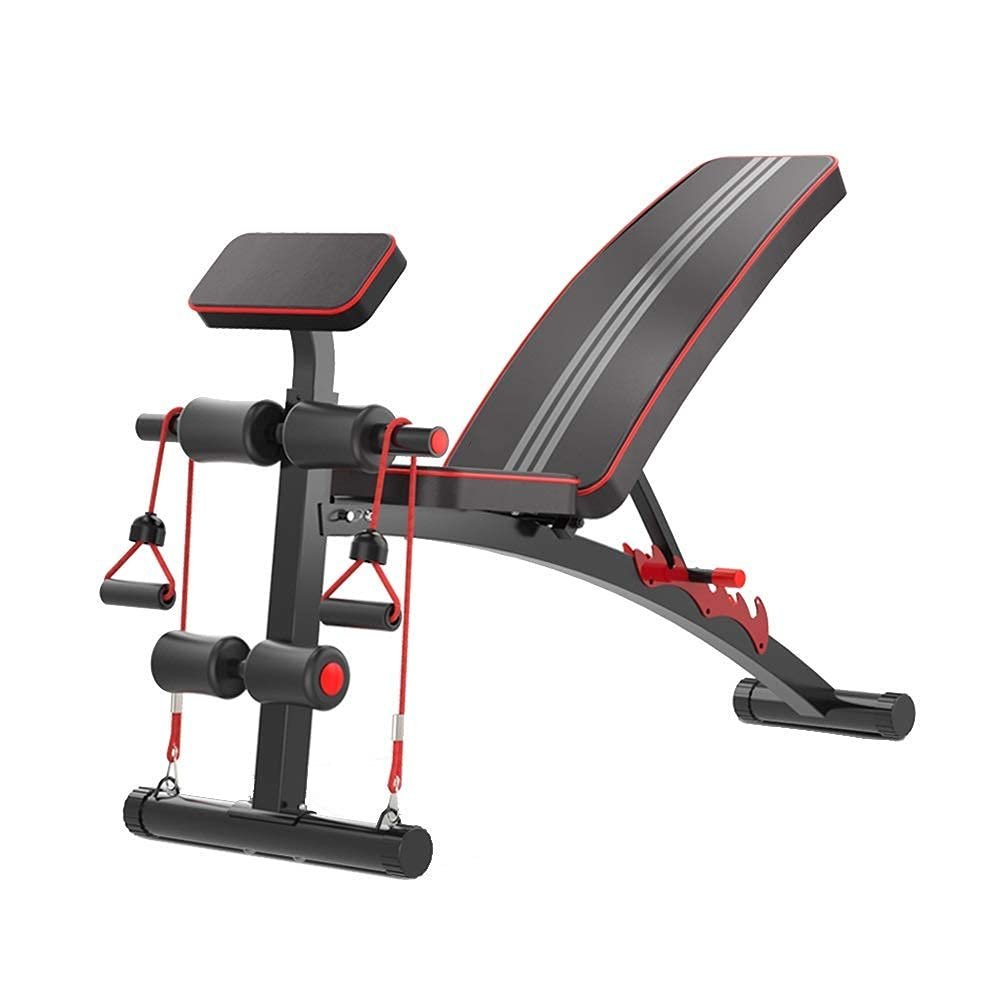 Fitness Equipment Weight Bench Dumbbell Weight Lifting Multi-Function Fitness Stool, Dumbbell Bench Sit-ups Fitness Equipment Home Auxiliary Board Bench Press Bench Supine Board