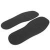 1 Pair Rubber Sole Replacement, Multi Color Abrasion Soles for Sneakers Slippers (Black) view 1