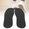1 Pair Rubber Sole Replacement, Multi Color Abrasion Soles for Sneakers Slippers (Black) view 2