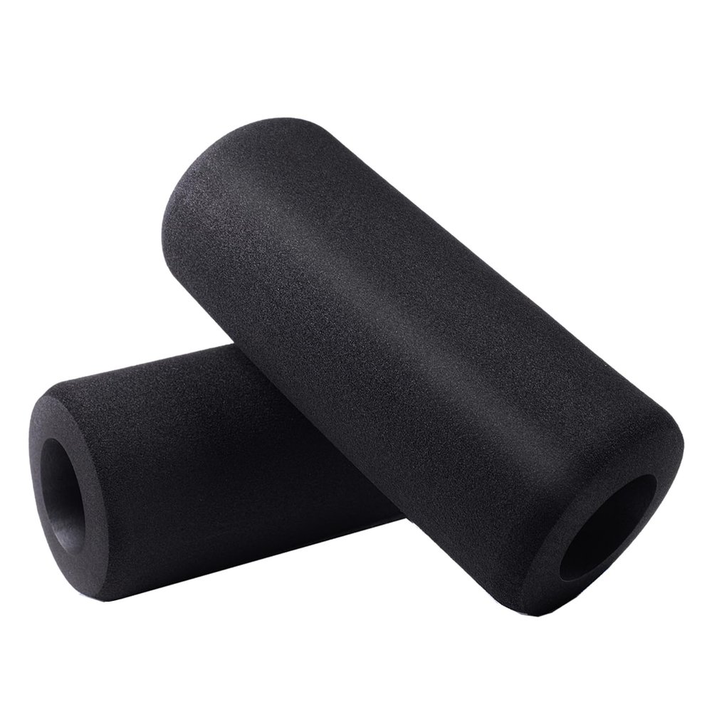 Foot Foam Pads (8.46 * 3.5 * 3.5in) Rollers Replacement, Buffer Leg Tube Sponge for Marcy Smith Cage Machine, Padding Cover for Home Gym System Part Accesories.