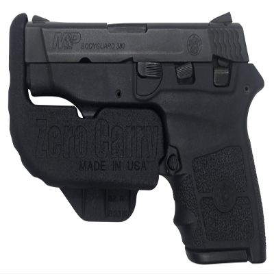 Fits Smith and Wesson Bodyguard 380 w or wo Laser - Zero Carry Elite IWB Holster 4 Concealed Carry. Invisible, Comfortable, & Secure. Lightweight & no Added Bulk (with Laser, Left)