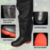 Aosethefrt Fishing Chest Waders and Waist Wader Pants for Men, Multifunction Waterproof PVC Lightweight Bootfoot Black Insulated Wading for Outdoors Saltwater Freshwater view 4