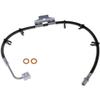 A-Partrix 1PCS Front Driver Side Brake Line Brake Hoses Hydraulic Brake Line Fits Ram 2500 2003-2013 Fits Ram 3500 2003-2013 S342 view 1