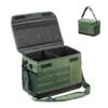 PSKER 18L Camping Storage Bag, Multifunctional Waterproof Picnic Basket, Tent Stakes Organizer,With Adjustable Shoulder Strap for Hiking Cookware, Travel, Car view 1