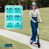 Gotrax GXL V2 Electric Scooter, 8.5" Solid Tire, Max 12 Mile and 15.5Mph Speed Power by 250W Motor, Lightweight 25.95lb, Cruise Control Aluminum Alloy Frame Foldable Commuting Escooter for Adults view 2
