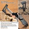 Camping Axe - 17" Camping and Survival Hatchet with Sheath and Sharpening Stone for Camping and Chopping Wood view 3
