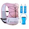 AWKSPORTS 5L Running Hydration Vest Backpack for Men Women, Adjustable & Lightweight, Front & Back Pockets for Essential Storage (Pink with 1.5L Bladder & 2*500ml Flask) view 1