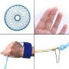 CINGHI LUSSO Casting Net Fishing Net Shrimp Trap Easy Throw Cast Net Thicken Monofilament Line with Upgraded Heavy Duty Zinc Sinkers for Freshwater and Saltwater Fishing (4ft Radius) view 3