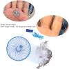 CINGHI LUSSO Casting Net Fishing Net Shrimp Trap Easy Throw Cast Net Thicken Monofilament Line with Upgraded Heavy Duty Zinc Sinkers for Freshwater and Saltwater Fishing (4ft Radius) view 4