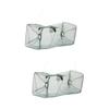 Kisangel 2pcs Large Capacity Fishing Cast Net Fish Netting for Boys and Girls Portable Replacement Net for Outdoor Activities view 1