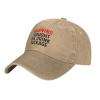 Saftbak Funny Hat Warning I Bought The Drink Package Hat Men Dad Hat Graphic Cap Natural view 2