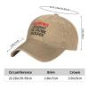 Saftbak Funny Hat Warning I Bought The Drink Package Hat Men Dad Hat Graphic Cap Natural view 3