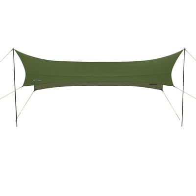 3F UL Gear JIACHONG16 beetle16 Waterproof Portable Camping Tarp, Easy Set Up Camping Tent Tarp, Camping Gear Must Haves Awning Including Carry Bag (40D Nylon, Green)