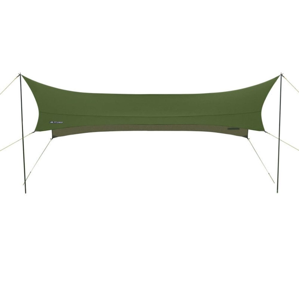 3F UL Gear JIACHONG16 beetle16 Waterproof Portable Camping Tarp, Easy Set Up Camping Tent Tarp, Camping Gear Must Haves Awning Including Carry Bag (40D Nylon, Green)