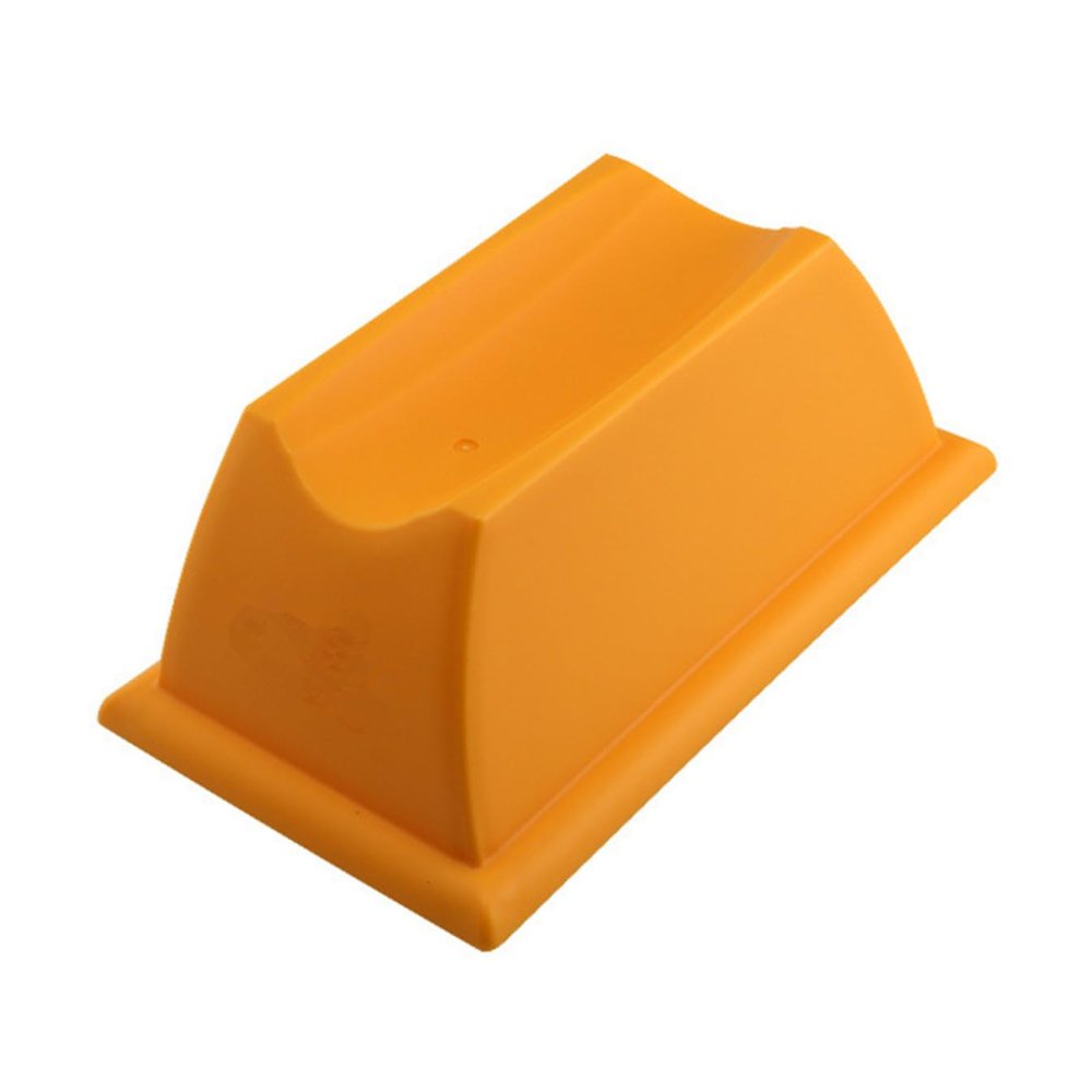 Yardwe Bike Front Wheel Riser Block Stabilizer for Indoor Bicycle Training Skid Design Compatible Bikes Orange