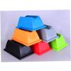 Yardwe Bike Front Wheel Riser Block Stabilizer for Indoor Bicycle Training Skid Design Compatible Bikes Orange view 2