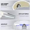 KAPVOE Photochromic Cycling Glasses Men Women Clear Mountain Bike Sunglasses Sports Sunglasses MTB Biking Baseball K91 view 4