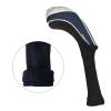Andux 4 Pack Long Neck Golf Hybrid Club Head Covers with Dial No. Tag CTMT-03 Black/Blue view 4