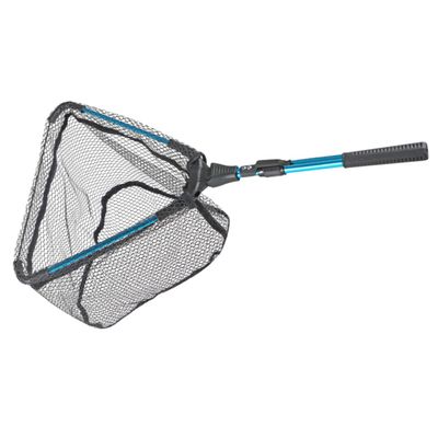 Yardwe Portable Fishing Net Large Fish Net Sturdy Aluminum Collapsible Fishing Basket for All Anglers