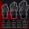 Boao 2 Pairs Kids Winter Ski Gloves Waterproof Warm Snow Mittens Full Finger Gloves for Toddlers Infants (Black,Rose Red,10-15 Years) view 3