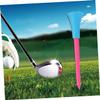 Yardwe 50pcs Golf Tees Set Durable Plastic Tees for Outdoor Sports Training Unbreakable Design Ergonomic Structure Lightweight and Eco-Friendly Accessories for Golfers view 3