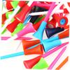 Yardwe 50pcs Golf Tees Set Durable Plastic Tees for Outdoor Sports Training Unbreakable Design Ergonomic Structure Lightweight and Eco-Friendly Accessories for Golfers view 4