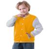 Kids Boys Varsity Jacket Baseball Jacket Casual Sport Cardigan Sweatshirt Youth 2-13 Year view 2