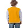 Kids Boys Varsity Jacket Baseball Jacket Casual Sport Cardigan Sweatshirt Youth 2-13 Year view 3