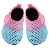 L-RUN Baby Water Socks Quick Drying Infant Swim Shoes Barefoot Aqua Socks Non-Slip Blue 18-24 Months=EU21-22 view 4