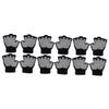 Healvian 6pairs Non-Slip Exercise Gloves Half Finger Gloves for Women Work Out Fitness Breathable Yoga view 1