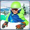Honoson 2 Pairs Kids Snow Gloves Winter Waterproof Kids Ski Gloves Youth for Girls Boys Outdoor Toddler Snowboard Warm Clothe(Red Orange Watercolor Gilt Pattern,4-8 Years) view 2