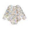 Covvoliy Infant Baby Girl Swimsuit One Piece Long Sleeve Zip Swimwear Bathing Suit Beach Wear (White, 3-4 Years)