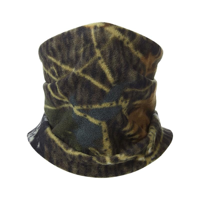 Warmer Camo Neck Gaiter Winter Polar Fleece Face Masks Face Cover Scarfs for Men