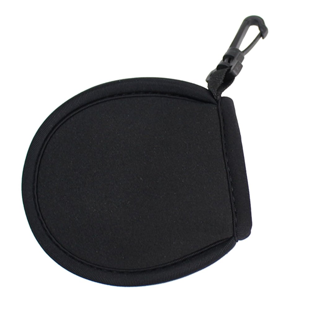 CHENATING Golf Ball Cleaner Pouch Portable Golf Ball Washer Small Golf Pouch with Plastic Clips Practical Washable Golf Pouch Bag Golf Ball Cleaner Pouch