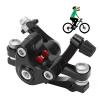 Bike Disc Brake Aluminum Alloy Universal Bicycle Square Front Rear Brake Mechanical Mountain Bike Line Disc Accessories for Electric Cycling Bike Modification(Front Disc Brake) view 4