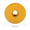 Tissting Bicycle Headset Top Cap, Aluminum Alloy Mountain Bike Headset Stem Top Cover with Bolts, Bicycle Headset Cap Bolt Cover, for MTB Road XC FR Bike(Yellow) view 2