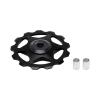 13T Ceramic Derailleur Pulley Wheel, Rear Derailleur Pulley, Aluminum Alloy Sealed Bearing Wheel for Road Bike, Mountain Bike, MTB, BMX(Black) view 1