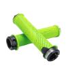 5.4 x 0.9in Bike Handlebar Grips, 1 Pair Bike Handlebar Cover Grips with Alloy Double Lock Anti Slip Cycling Handle Grip for 22.2mm / 0.9in Internal Aperture Bike (Green) view 1