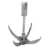 XHTLLO Grappling Hook, Stainless Steel Sturdy Foldable Climbing Gear, Portable Exquisite Design Tree Climbing Spikes, for Outdoor, Camping, Hiking view 1