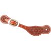 Rancher Spurstraps with Mini Weave Tooling view 1