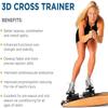KEhtu Simulated Ski Machine, Ski Exercise Machine, Adjustable Resistance 0-100KG, Indoor Ski Exercise Equipment, Strength and Balance Training Tool, for Waist, Abdomen and Leg Training view 2
