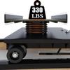 KEhtu Simulated Ski Machine, Ski Exercise Machine, Adjustable Resistance 0-100KG, Indoor Ski Exercise Equipment, Strength and Balance Training Tool, for Waist, Abdomen and Leg Training view 4