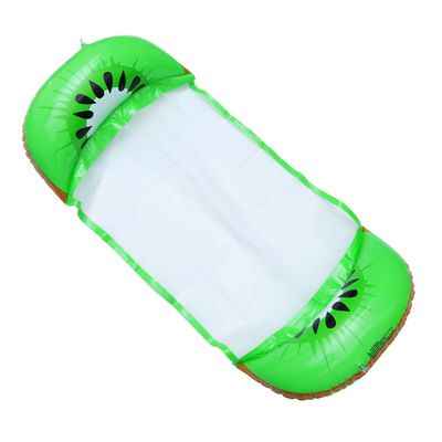 Anneome 1pc Inflatable Floating Lounge Bed for Pattern Water Hammock for Pool Beach Easy to Inflate Comfortable Ergonomic Design Compact Storage Material
