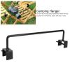 Camping Cookware Hanging Rack, Tripod Camping Hanging Rack Cookware Storage Portabl Outdoor Camping Folding Rack for Grilling Picnic Camping BBQ Hanger (30cm Hanging Rack) view 2