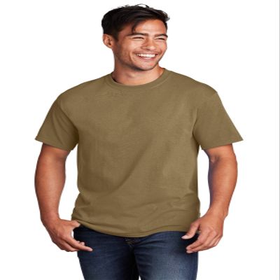 Port & Company - Core Cotton Tee. PC54 Coyote Brown