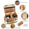PSKER 18L Camping Storage Bag, Multifunctional Waterproof Picnic Basket, Tent Stakes Organizer,with Adjustable Shoulder Strap for Hiking Cookware, Travel, Car view 3