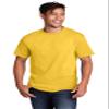 Port & Company - Core Cotton Tee. PC54 Lemon Yellow view 1