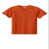 SPORT-TEK Youth PosiCharge Competitor 2-Button Henley, Deep Orange, X-Small view 1