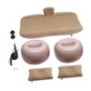 Anneome 1set Comfortable Inflatable Air Mattress Bed for SUV Flocking Outdoor Sleeping Cushion Electric Pump Portable Bed for Camping Road Trips